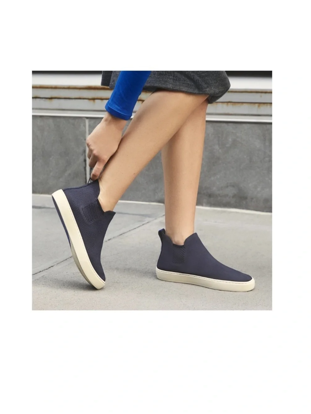 Rothy’s slip on chelsea sneakers